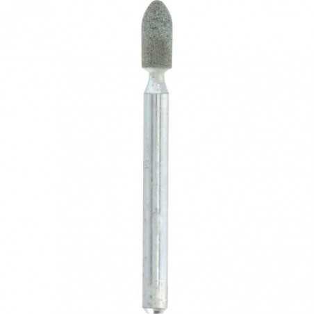 Lot de 3 Meules DREMEL 83322 (Pour Rectifier/Meuler, En Carbure de Silicium, Ø 3.2mm, Forme Conique Arrondi)