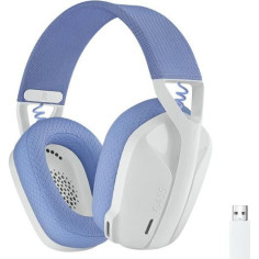 Casque gaming sans fil&nbsp;Logitech -G435 LIGHTSPEED - BLANC - Léger Bluetooth avec micro intégré pour PC, PS4, PS5, Switch, Mobile