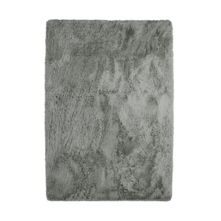 NEO YOGA Tapis de salon ou chambre - Microfibre extra doux - 190 x 290 cm - Gris clair