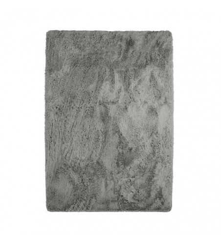 NEO YOGA Tapis de salon ou chambre - Microfibre extra doux - 190 x 290 cm - Gris clair