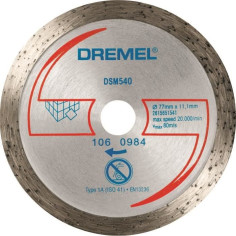 DREMEL Disque Diamant S540 pour Scie Compacte Dremel DSM20