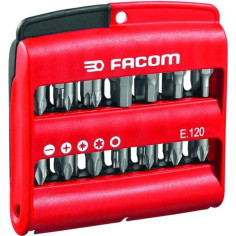 Boîte de 28 embouts série 1 High Perf' (Fente / PH / PZ / 6 pans / Torx) - FACOM - E.120PB