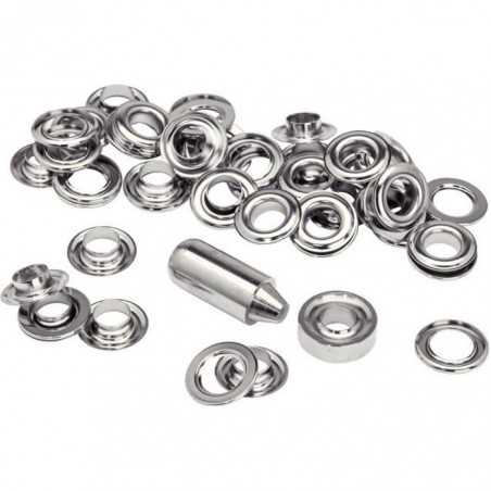 RAPID 25 oeillets de renfort 12mm