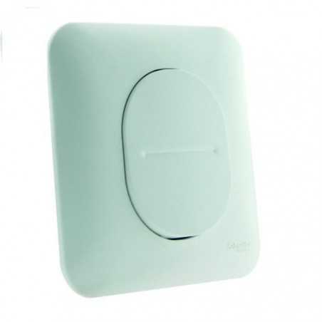 SCHNEIDER ELECTRIC Interrupteur poussoir simple 10 A Ovalis 230 V
