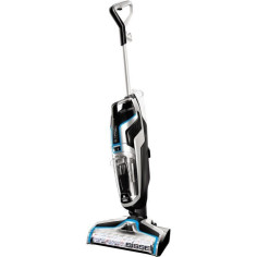 BISSELL 2225N Crosswave Pet Pro - Aspirateur balai - 32 aW - 560W - 3 en 1 : aspiration, lavage et séchage - 76dB - Titanium/ble