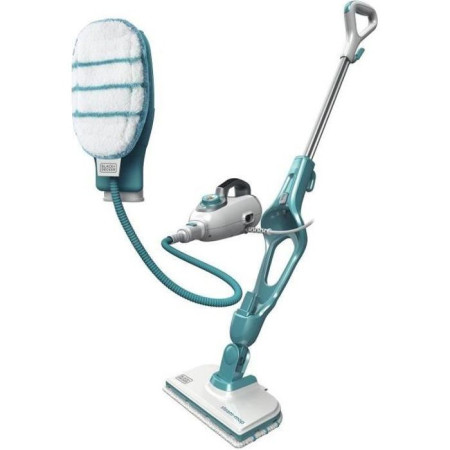 BLACK+DECKER - FSMH1351SM-QS - Balai vapeur avec nettoyeur a main 1300W - Réservoir 5