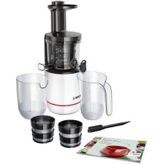 BOSCH MESM500W VITA EXTRACT Extracteur de jus - Blanc/Chrome BOSCH MESM500W VITA EXTRACT Extracteur de jus - Blanc/Chrome