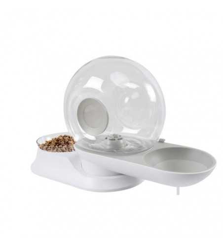 SNAIL Distributeur croquettes + eau (filtre) - 2800 ml + 240 g