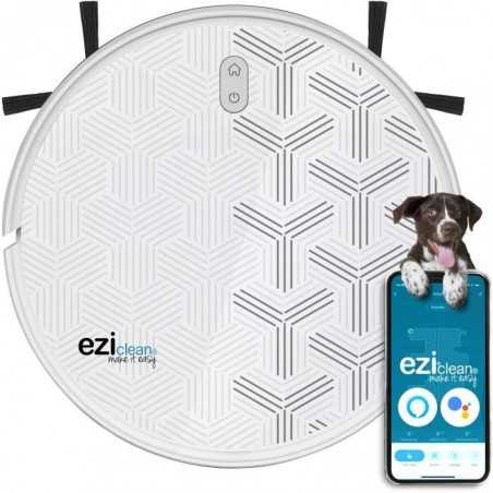 Eziclean Xpert Animal S200 - Robot aspirateur connecté - Navigation Navig+ - 55dB - 120 min - 100 m² - 800 ml