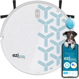 EZICLEAN - Robot aspirateur laveur connecté Aqua Xpert animal S250 - Navigation Navig