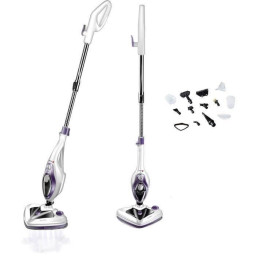 FAGOR FG740P Balai vapeur 2 en 1 prune avec réservoir a détergent