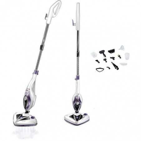 FAGOR FG740P Balai vapeur 2 en 1 prune avec réservoir a détergent
