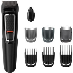 PHILIPS MG3730/15 Tondeuse Barbe et Cheveux - Multistyle 8 en 1 - Jusqu'a 60min d'aut