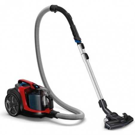 Aspirateur sans sac - PHILIPS - FC9729/09 - Série 7000 PowerCyclone 8 - 900W - Rouge