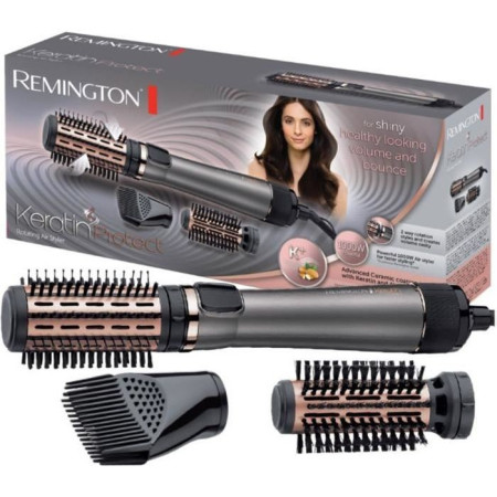 Remington AS8810 Brosse Cheveux Rotative Soufflante Chauffante Volume Keratin Protect