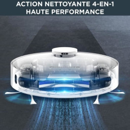  Aspire et lave les sols d