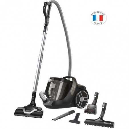ROWENTA Aspirateur sans sac, Performant, Silencieux, Bac 2,5 L, Spécif poils animaux, Fabriqué en France, Silence Force RO7260EA