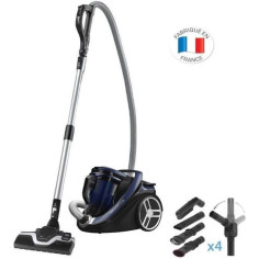 ROWENTA Aspirateur sans sac, Bac 2,5 L, 67 dB(A), Performant, Accessoires maison et voiture, Silence Force Cyclonic Car Pro