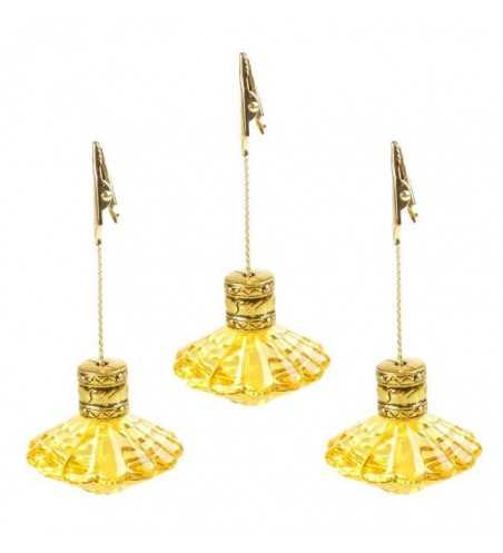 AUTOUR DE MINUIT Set de 3 Porte-noms - H12 x 6 cm - Or