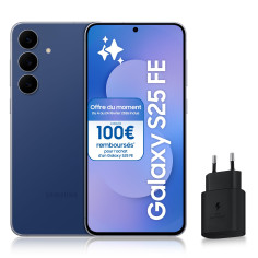 Samsung Galaxy S25 FE, Smartphone Android 5G avec Galaxy AI, 256 Go, Chargeur secteur rapide 25W inclus, Smartphone déverrouillé